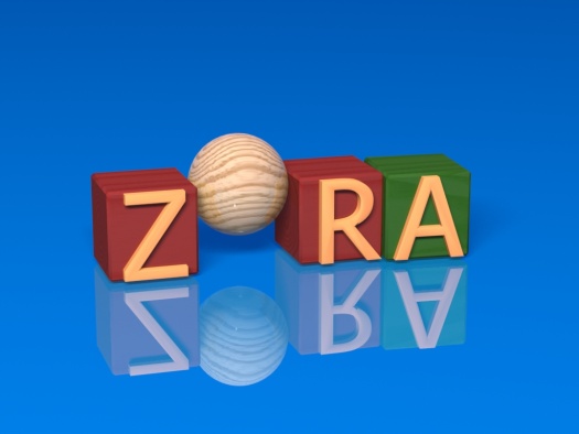 UniverseCEO - Zora Toys 3D logo